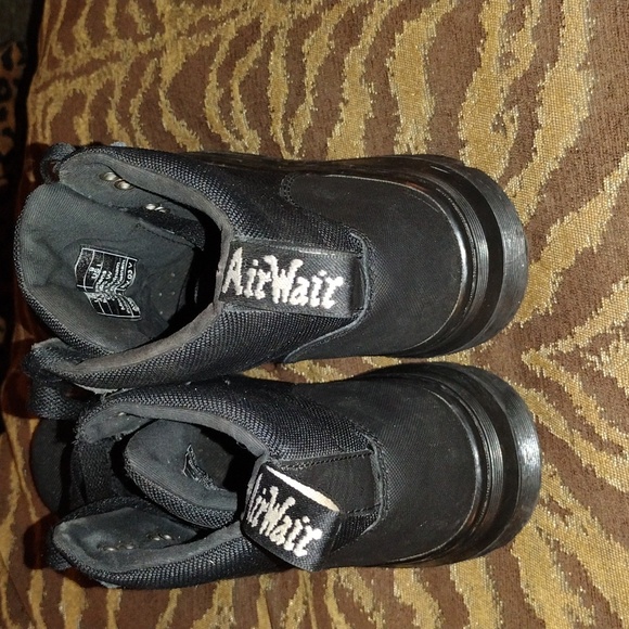 Dr.Martens Black Combs Combat Boots - Picture 3 of 9